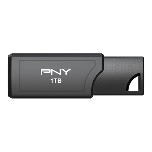 Image of PNY PRO Elite V3 1TB USB 3.2 Gen 2 Flash Drive - Up to 1000MB /s Read, Up to 800MB /s Write, Extreme Performance for Professional Data Storage and Transfers, Premium Metal Design, Type-A Connector