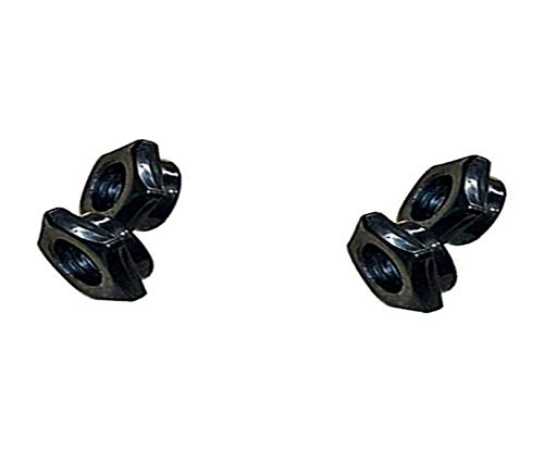 SUPRO 1 Pair to 4 Pair Spinlock Collars (Fit for 26mm Rod Only), Anti-Slip Spin-Lock Collar Hex Nut Screw Clamp Spinlock Collar for Dumbbell Weight Lifting (4 Pc) (B08XPHCQK2) Amazon Price History, Amazon Price Tracker