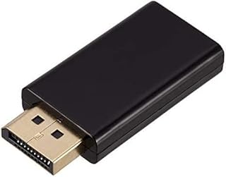 PULABO Displayport to HDMI Adapter - Display Port to HDMI DisplayPort Male Female Adapter Converter DP to HDMI 1080P Plug and Play for PC HDTV - Black Creative