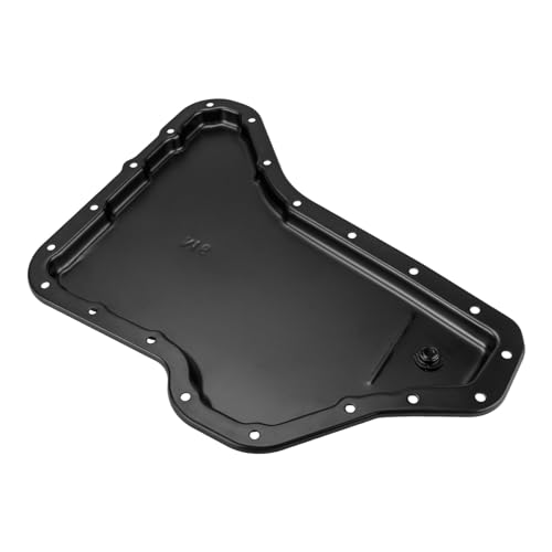 Image of KAX Transmission Oil Pan with Drain Plug, 265-814 Replacement for 2000-2011 Impala, 1998-2005 LeSabre, 1997-2008 Grand Prix, 2006-2011 Lucerne, 1997-2005 Century; Venture