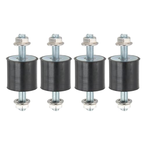 Plot antivibratoire M8 en caoutchouc 30x30mm PATIKIL pour moteur et compresseur d'air