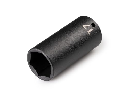 Image of TEKTON 1 /4 Inch Drive x 17 mm Deep 6-Point Impact Socket | SID03117