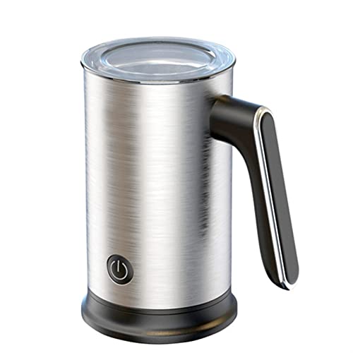 NWYJR Milchaufschäumer Elektrisch 500W 240ML Multifunktions Milchaufschäumer aus Edelstahl für Erhitzen von Milch,Heißer,Kalter Milchschaum