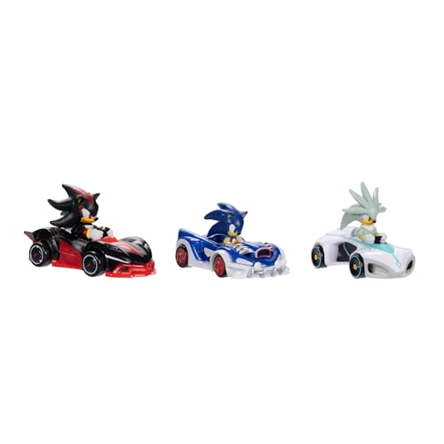 Vehículos Sonic The Hedgehog 3-Pack escala 1:64 miniatura 2