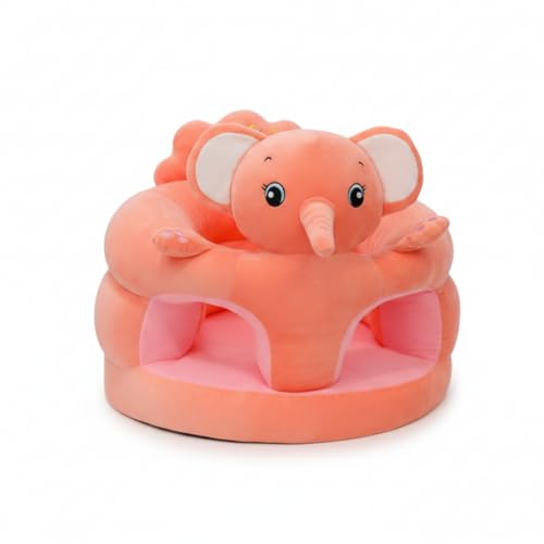 Siège au sol bébé aide position assise peluche éléphant ergonomique