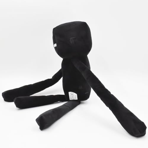 Philoctes Plüschtier Figuren Stofftier Schwarz 26cm, Kuscheltier Plüschtier Plush, Lustiges Plüsch Kuschelig Ideal zum Sammeln Puppe Geschenk für Kinder Fans