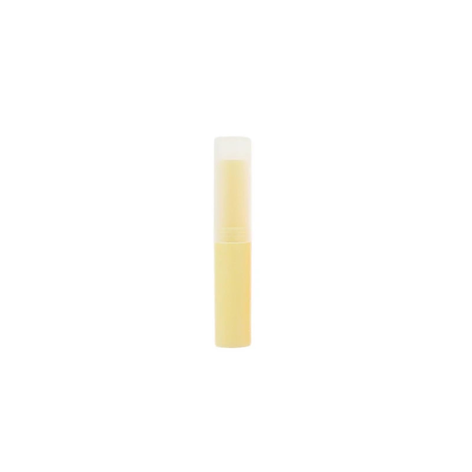 Contenitori per balsamo per le labbra, 30/50/100 pezzi, 4 ml, contenitori per balsamo per le labbra, con tappi, portatili, mini tubetti vuoti, per rossetti, cosmetici da viaggio (giallo, 30