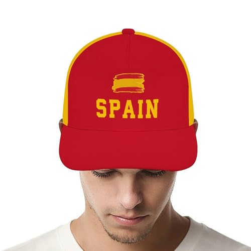 Image of Soccer National Team Baseball Cap for Men Women Adjustable Snapback Summer Sun Hat Game Day Hat for Soccer Fans