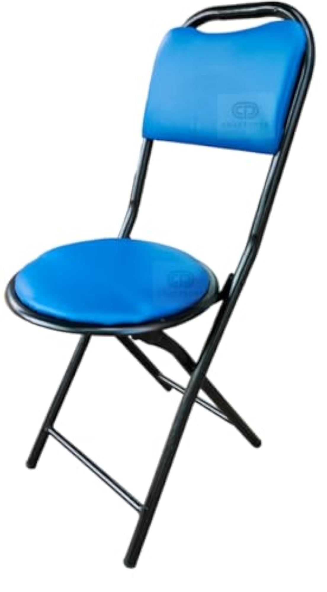 20-Inch Cushioned Folding Chair, Heavy-Duty Portable
