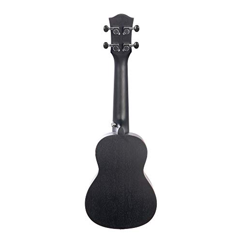CASCHA Ukulélé noir soprano gaucher en acajou pour adultes et enfants – Avec 3 médiators et poche rembourrée – Ukulélé… - Les Beatles, Paul McCartney, John Lennon, RIngo Starr, George Harrison CASCHA Ukulélé noir soprano gaucher en acajou pour adultes et enfants - Avec 3 médiators et poche rembourrée - Ukulélé… – Image 5