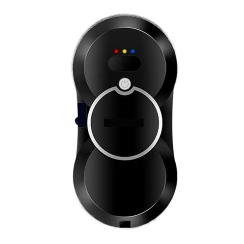Robot Window Cleaner,Water Spraying,Ultrathin Window Cleaning Robot Vacuum,Electric Glass Limpiacristales,Remote(Black)