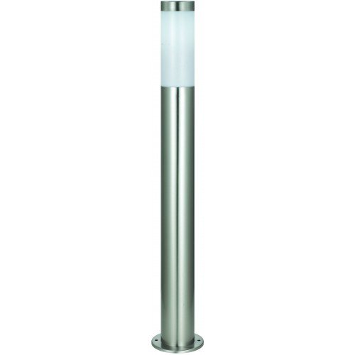 Preisvergleich Produktbild Garten Leuchte ohne Bewegungsmelder, Edelstahl, Standleuchte, Wegleuchte Gartenlampe 80 cm