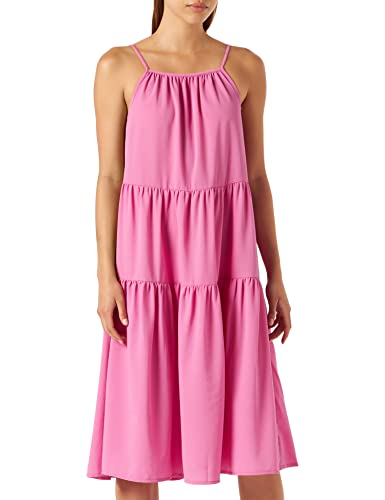 Stufenkleid in Pink