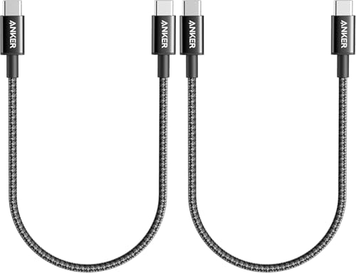 Image of Anker USB c Charger Cable 1ft 2pack