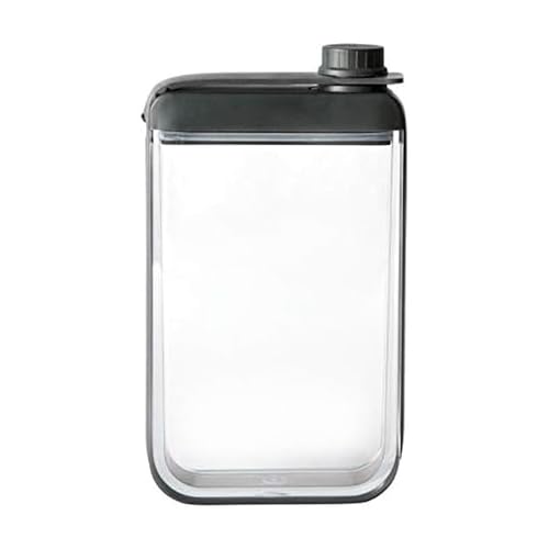 Rabbit Leak-Free Discreet Flask, Compact and Portable, Black Stainless Steel, 3.25" x 1.2" x 6" Dimensions, Perfect for Travel and Outdoor Use