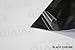 Black Mirror Chrome Vinyl Wrap 1 Foot X 60 Inches Self Adhesive Film Decal Air Release Bubble and Air-Free 3Mil-VViViD8