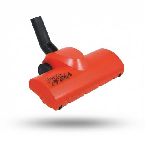 32mm Heavy Duty Universal Red Airo Turbo Brush | Compatible Henry Hoover Head Replacement for Numatic/Hetty/Herry/James/Basil/Charles/George | Best Henry Attachments Head for Floor and Carpet Cleaning