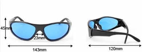Miniatura 6 de Gafas de seguridad Gafas protectoras láser 190-380nm 600-760nm Lámpara de sodio de alta presión HPS Protección ocular ligera con estuche