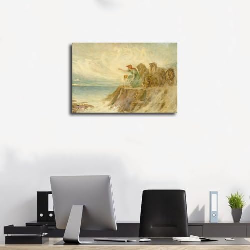 Impression sur toile Frederick Stuart Church pour décorer le salon - 3