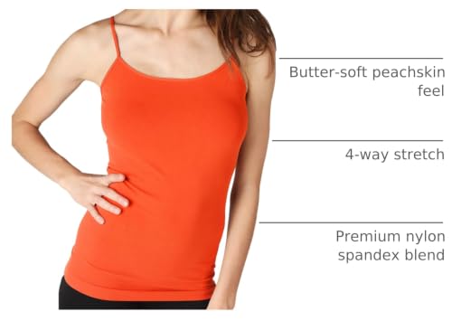 Image of NIKIBIKI Women Seamless Basic Camisole, Made in U.S.A