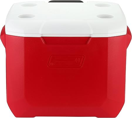 Amazon | クーラーボックス ホイールクーラー 60QT 容量約56L レッド