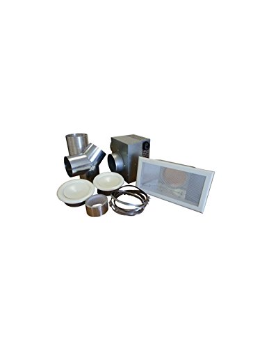 Aeroval DS 250 Eco Kit de distribution pour récupération d'air chaud de poêles