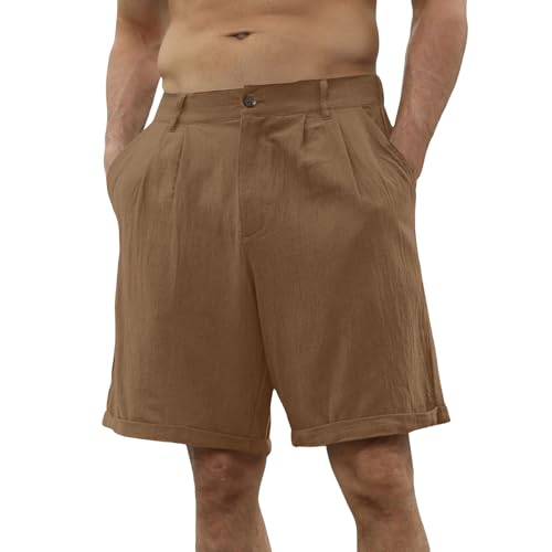 Short d'été en lin confortable pour vos loisirs et vacances