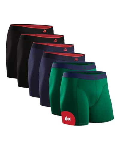 Calzoncillos bóxer de bambú elásticos para el confort diario del hombre activo
