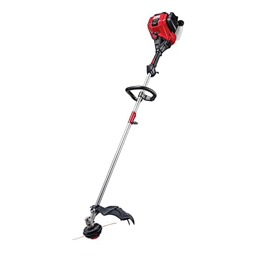 Troy-Bilt 41BD304S766 17cc 17 in. Gas 4-Cycle Straight Shaft String Trimmer with Attachment Capability