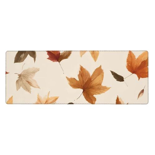 Tapis de souris 80x30 cm Thanksgiving anti-glisse pour éviter les rayures