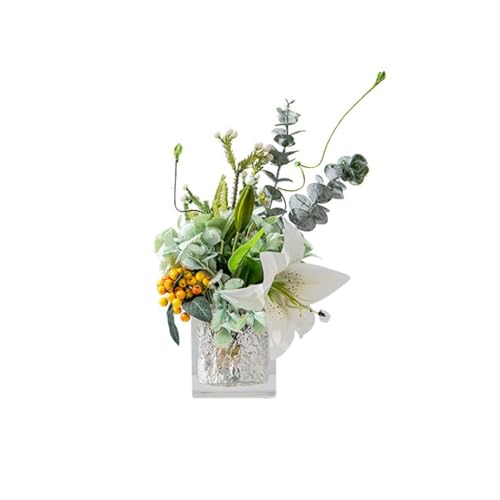 Fleurs d'extérieur artificielles ZYFSHA et bouquets simulés de luxe pour chambre