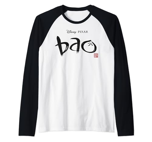 T-shirt baseball Pixar Bao haut de style décontracté pour vos sorties ciné