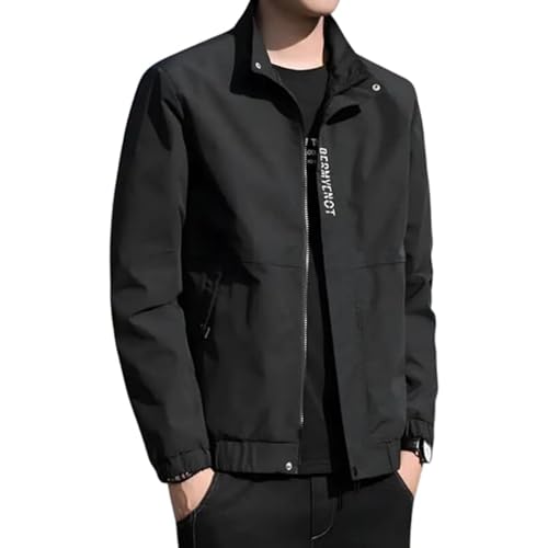 Image of MIA FASHION Men's Stylish Winter Jacket, Full Sleeve, Regular Fit | Stand Collar, Windcheater & Zipper Closure jacket