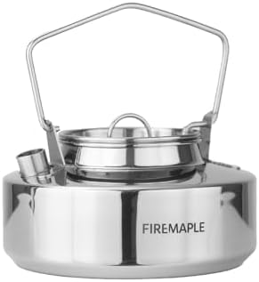 Fire-Maple Bouilloire de Camping Portable 1L&1,2L&1,5L en Acier I...