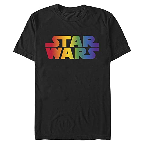 T-shirt Star Wars arc-en-ciel look geek décontracté