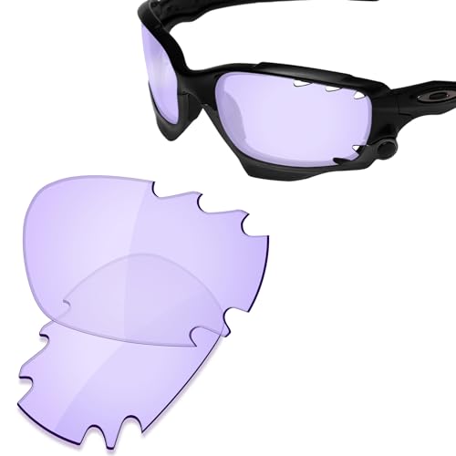 Image of SAUCER Premium Replacement Lenses & Rubber Kits for Oakley Jawbone Vented Racing Jacket (Low Bridge Fit) | UV400 Protection
