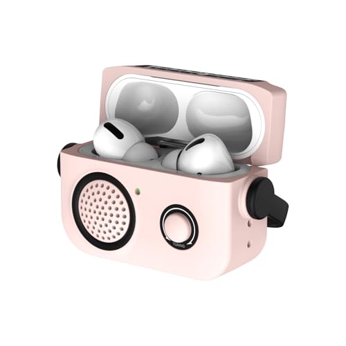 Coque AirPods Pro 2 rose contre les rayures étui rigide silicone