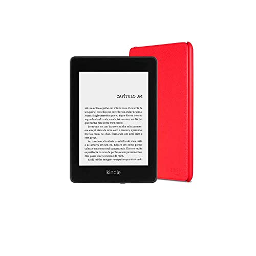 Kindle Paperwhite 32 GB (10ª Geração) + *Capa de couro*