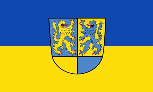 Drapeau Landkreis Northeim grand format de 1.35m² pour mât extérieur