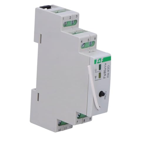 Relé doble inalámbrico biestable DIN 85-265V FW-R2D interruptor receptor F&F 2