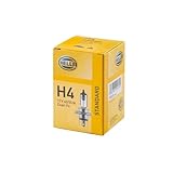 Hella 8GJ 002 525-131 Halógena Lámpara - H4 - Standard - 12V - 60/55W - Modelo de zócalo, Estándar
