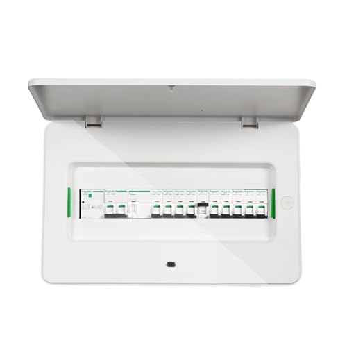 Cuadro de distribución Easy9 12 vías protección para empotrar piso 5