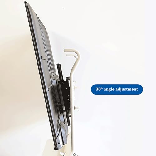 Soporte móvil para TV con ruedas, ajustable para 50-75 pulg miniatura 5