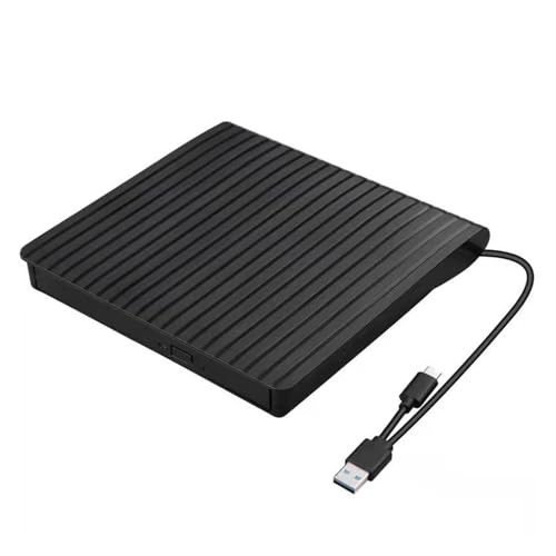 Coque brossée brillante pour ce graveur de DVD USB 3.0 premium
