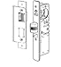 Adams Rite 4511-26-101-628 Standard Duty Deadlatch with 31/32" Backset and Radius Faceplate. RH or LHR with a 4-5/8" Strike. 628 Clear Anodized Finish.