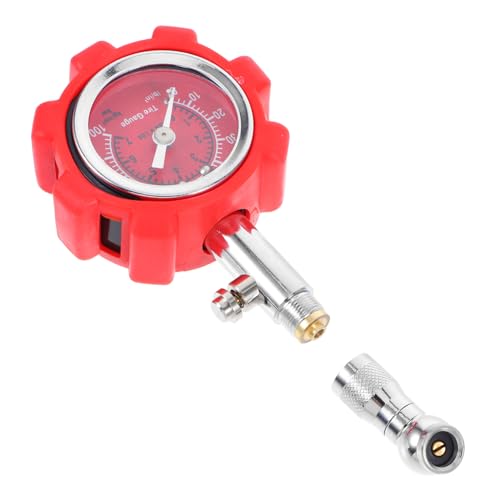 PRETYZOOM Metal Auto Tire Pressure Gauge Accurate Measurement User-Friendly Design Compact for Cars Trucks Suvs Atvs