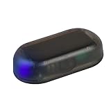 ❤ Esta falso solar de auto de alarma de led de luz en la noche se parpadean y no se en la hora del día ★ parpadear.
