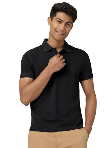 Image of XYXX Men's Nova 100% Combed Cotton Regular Fit Polo T-Shirt