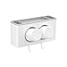Produktbild GreenAppoint Zahnbürstenhalter an der Wand befestigten Keinen Drill Hanging Zähne Bürstenhalter Adhesive Zahnbürsten Organizer Wash-Box mit Cup for Liebhaber
