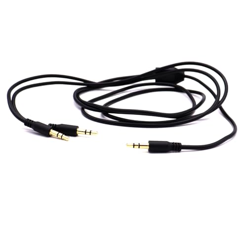 Cable divisor de audio de dos salidas de 1/8 para conectar teléfono y guitarra 4